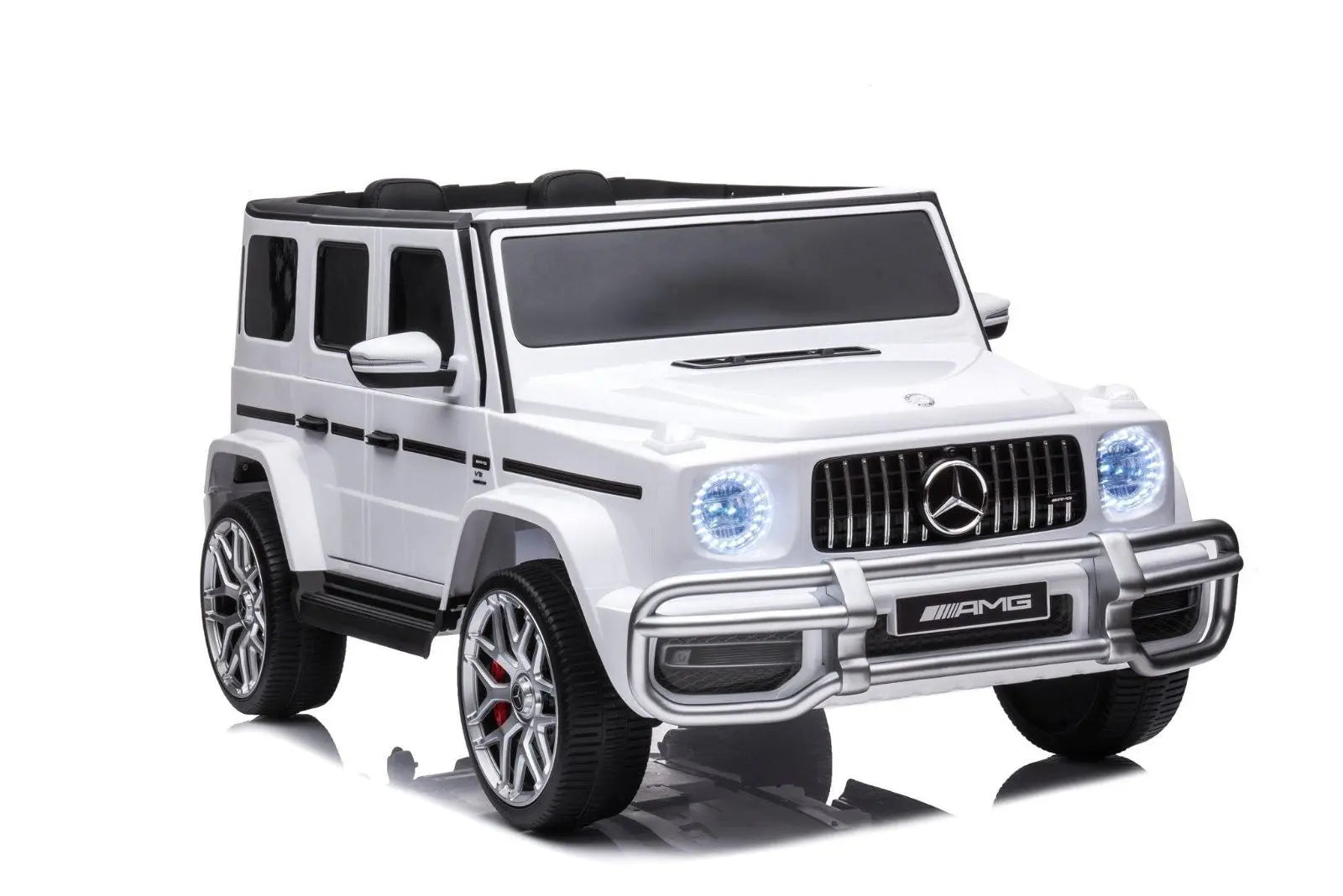24V 4x4 Mercedes Benz G63 AMG 2 Seater G Wagon Ride on Car-4