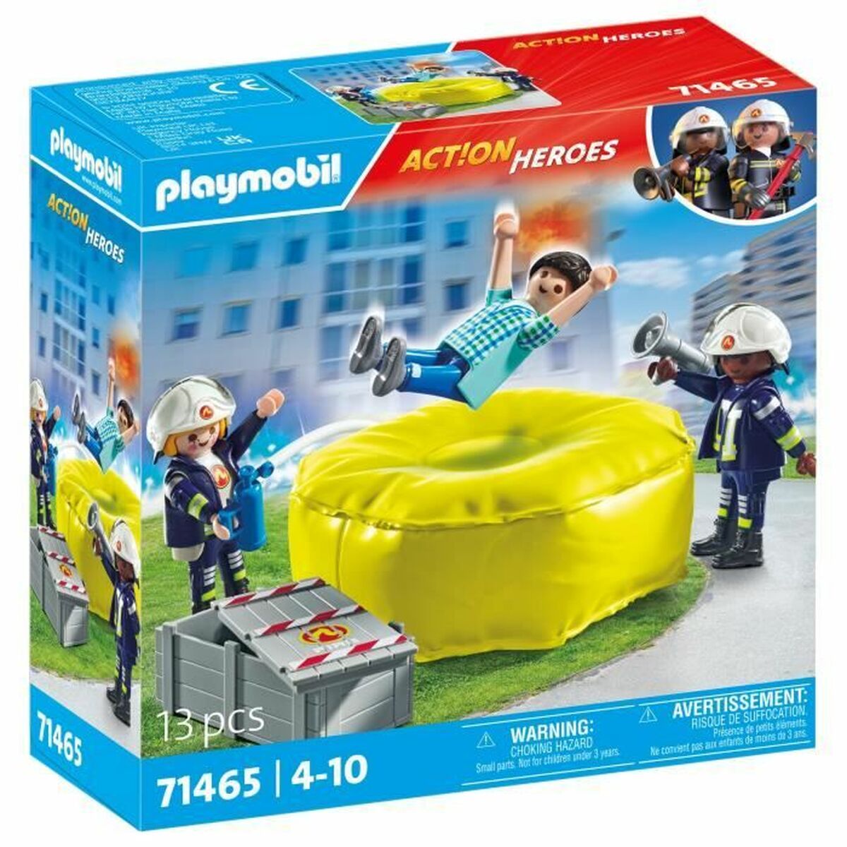 Playset Playmobil 71465 Action heroes-0
