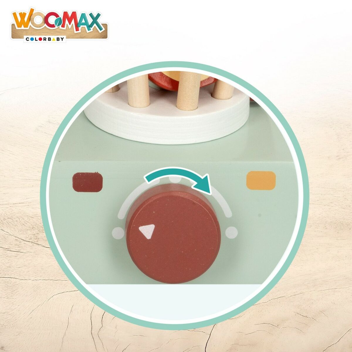Toy blender Woomax 6 Pieces 11,5 x 17,5 x 11,5 cm (6 Units)-4