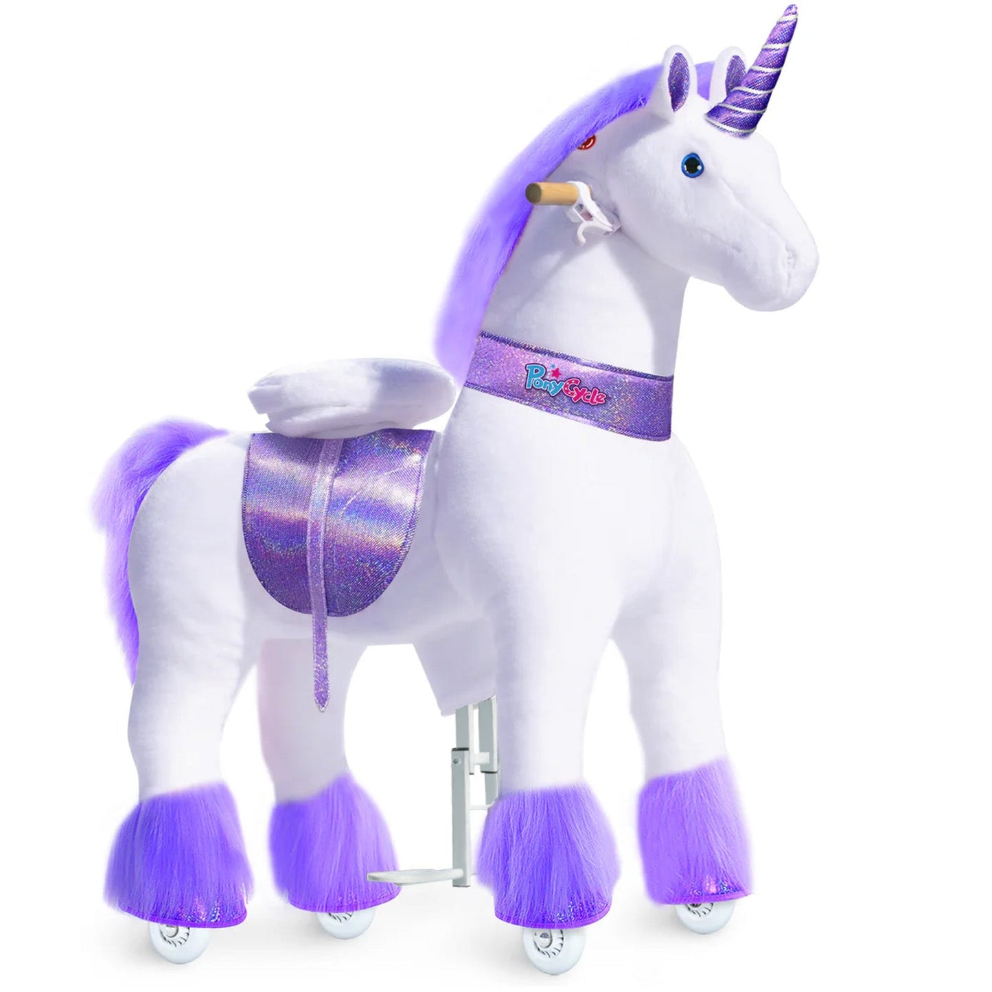 PonyCycle® Ride on Unicorn Size 5 for Age 7+ Purple-0