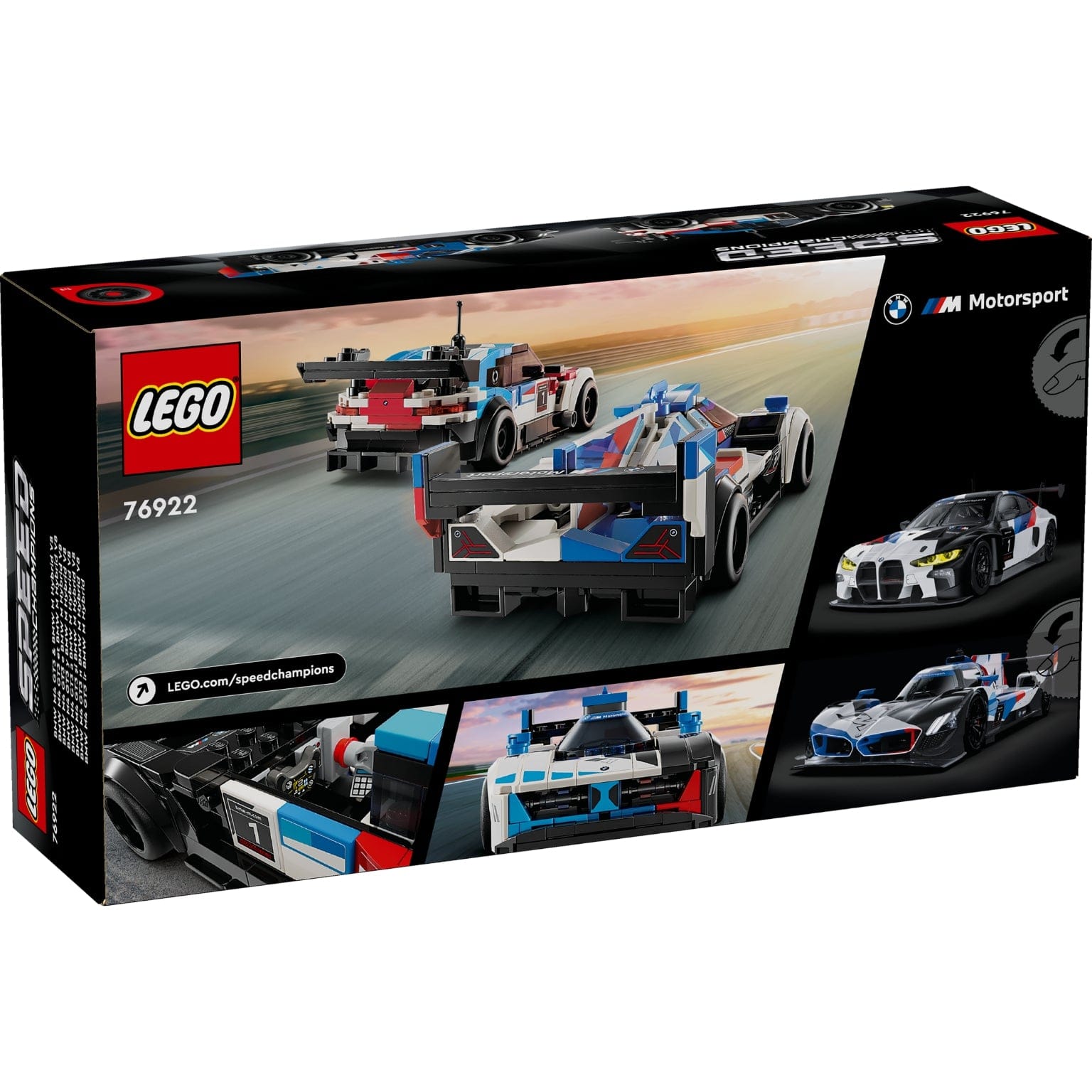 Lego Speed Champions - Carros de Corrida BMW M4 GT3 e BMW M Hybrid V8-3