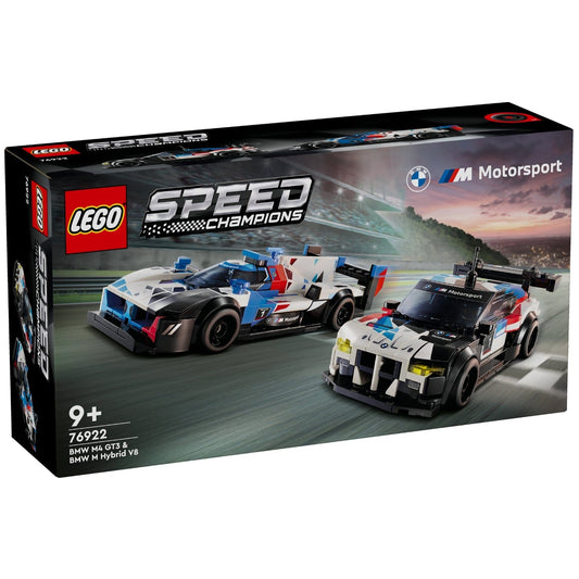 Lego Speed Champions - Carros de Corrida BMW M4 GT3 e BMW M Hybrid V8-0
