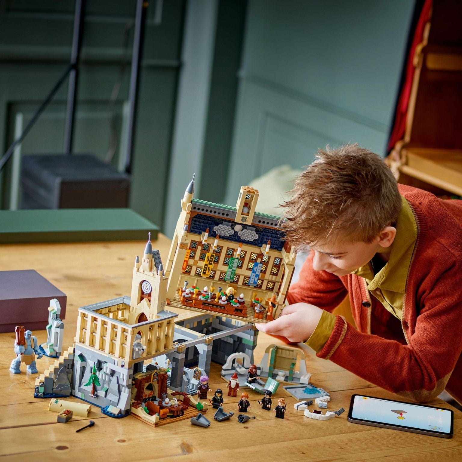 Lego Harry Potter O Castelo de Hogwarts: O Grande Salão-2
